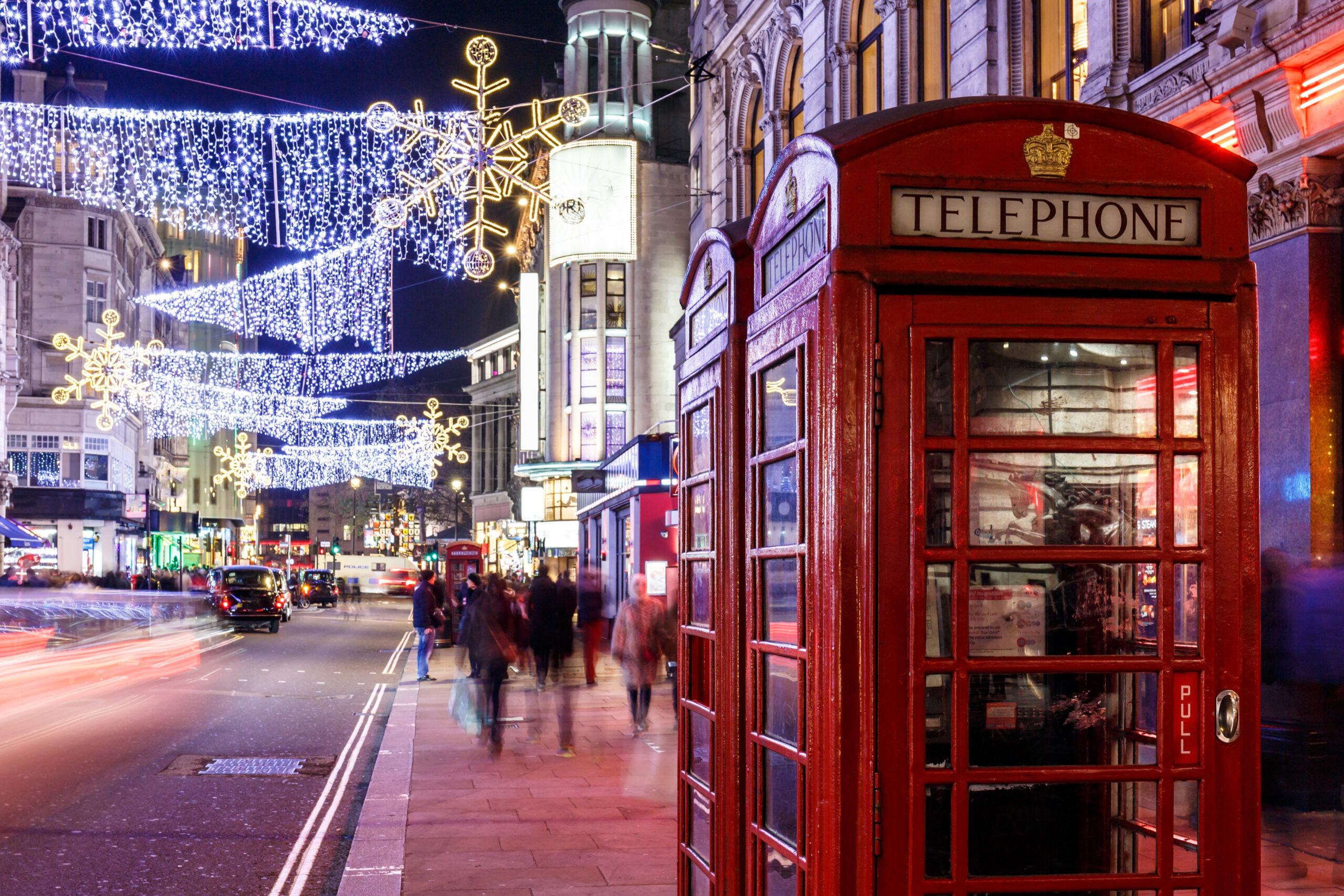 Soho In Christmas London